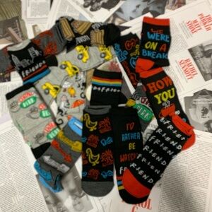 15 Days of Socks - friends
